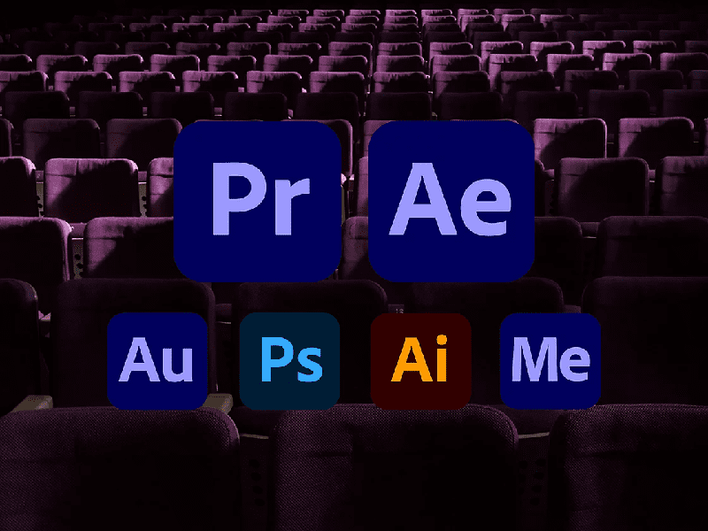 Adobeソフト　ロゴ